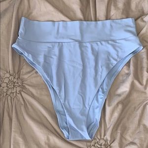 Aerie high cut cheeky bikini bottoms